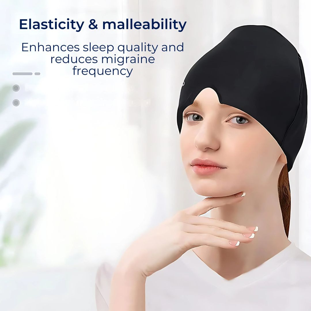 Cooling Relief Hood for Headache and Migraine Pain