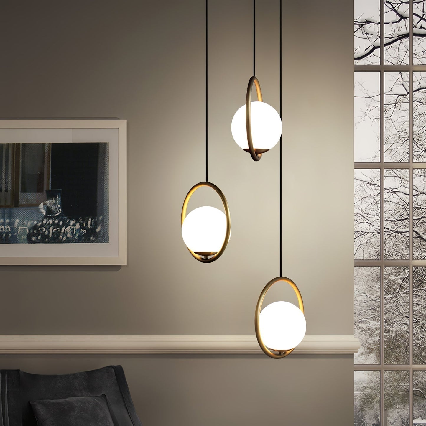Chic Contemporary Hanging Light