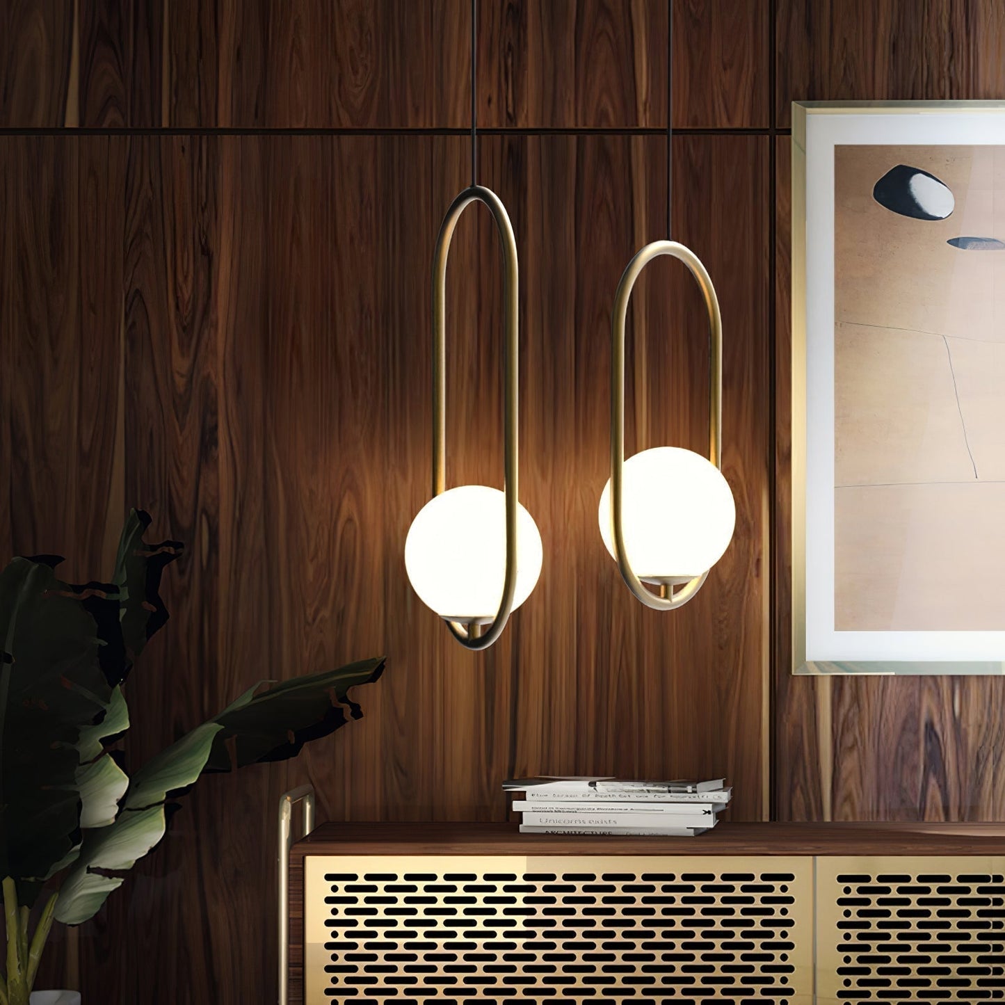 Chic Contemporary Hanging Light