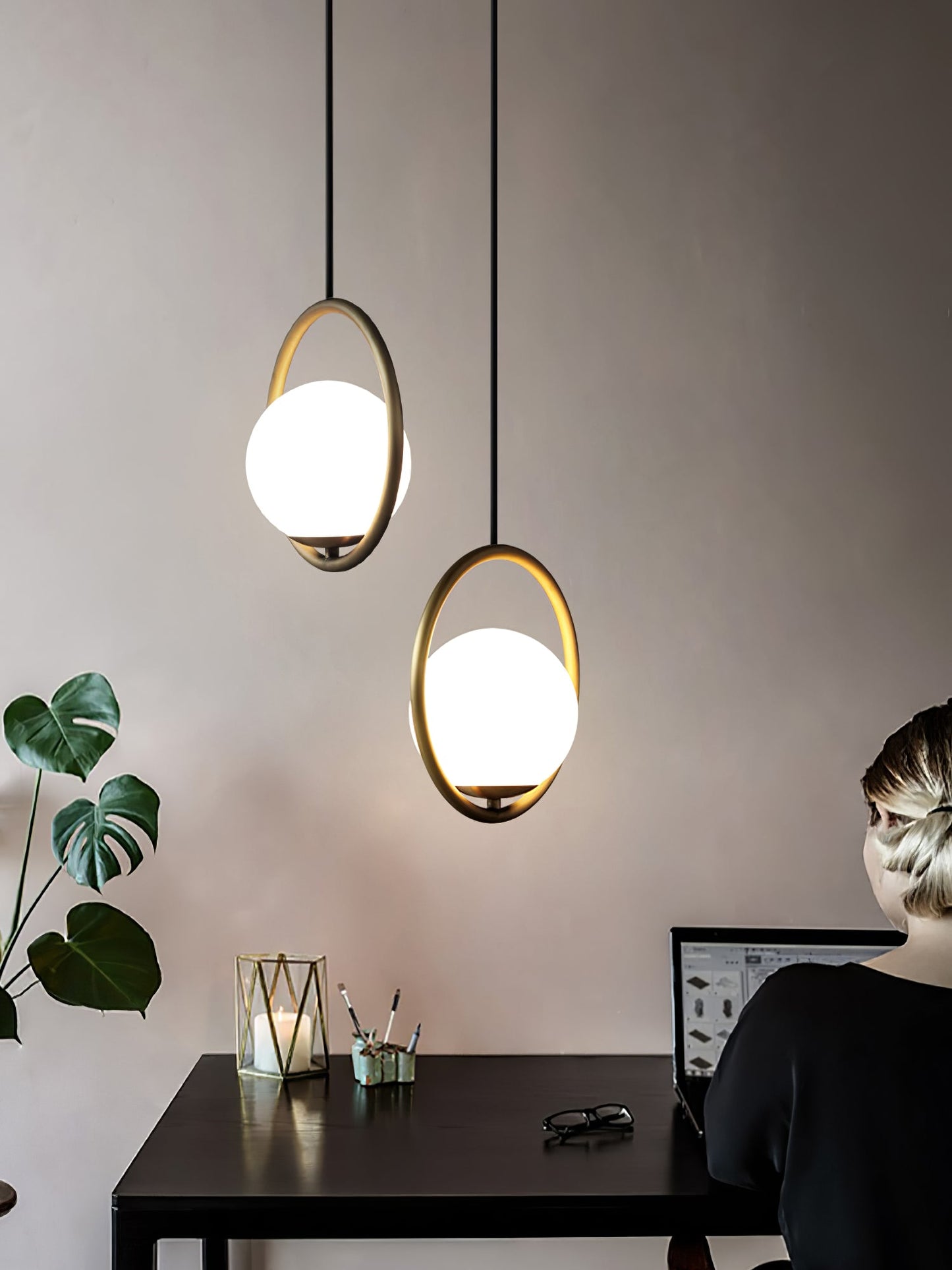 Chic Contemporary Hanging Light