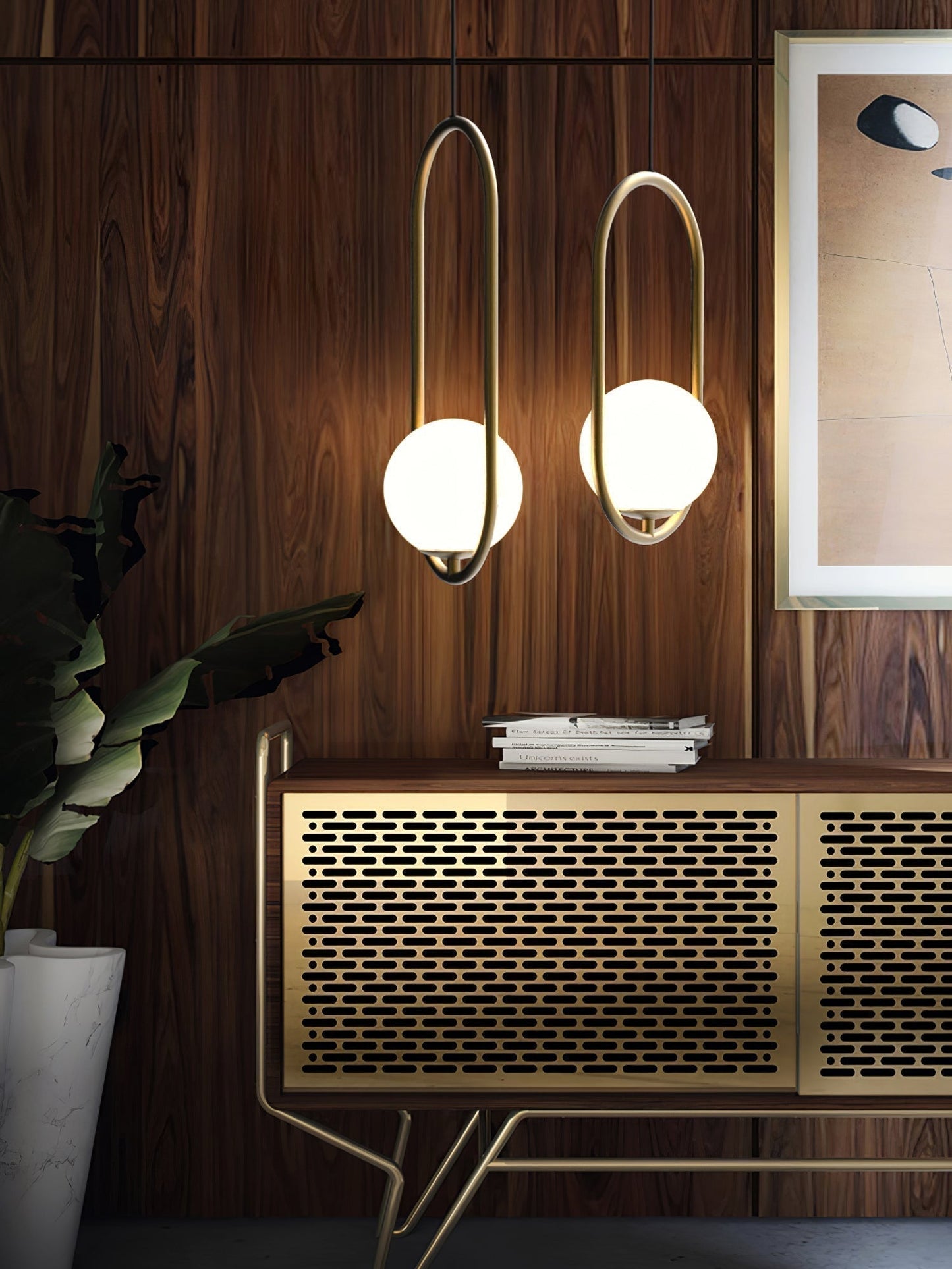 Chic Contemporary Hanging Light