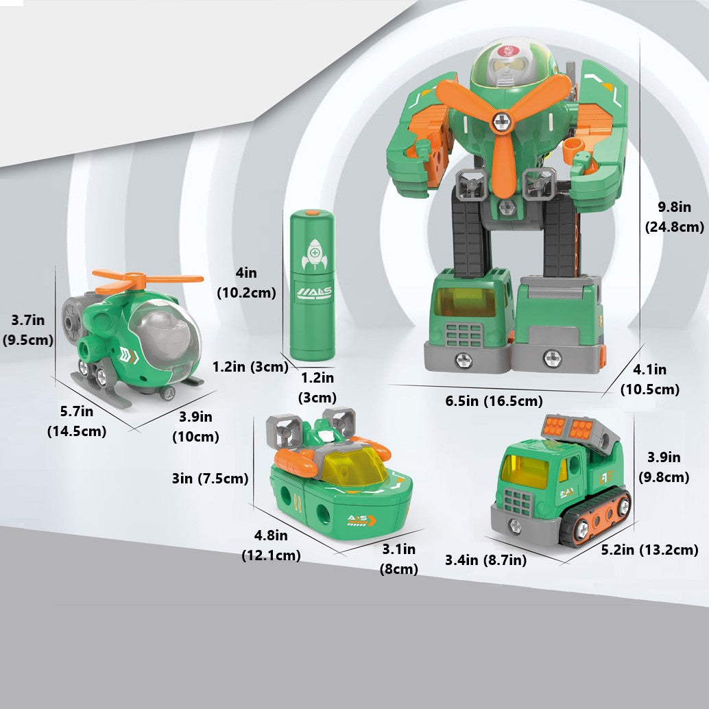 Action Military Vehicle Building Set for Kids