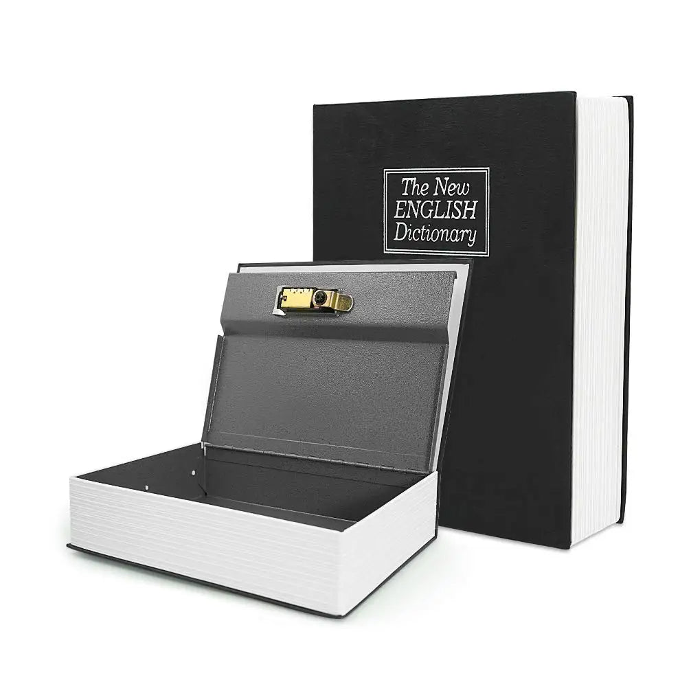 Hidden Safe Book Box with Lock
