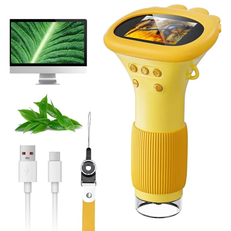 Compact USB Microscope 1000x Magnification - Luxicro