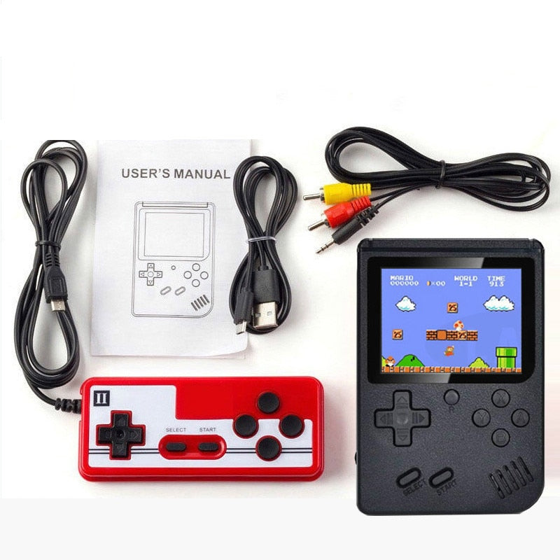 Compact Portable Retro Game Console with 400 Classic Games
