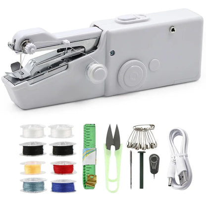 Compact Automatic Sewing Machine for Home Use