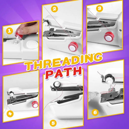 Compact Automatic Sewing Machine for Home Use