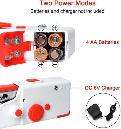 Compact Automatic Sewing Machine for Home Use