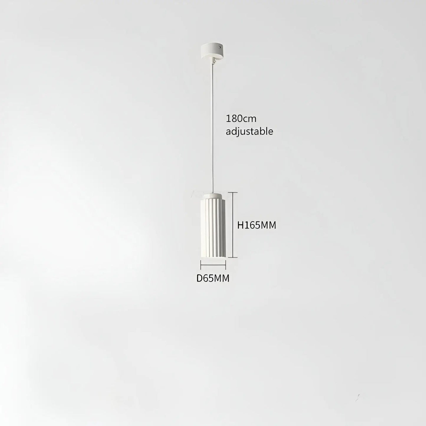 Sleek Simple LED Hanging Light