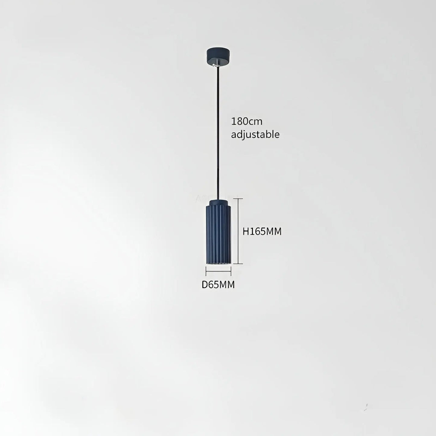 Sleek Simple LED Hanging Light