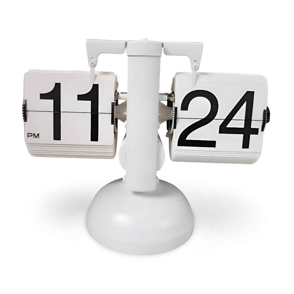 Simple Flip Clock with Auto Flip Mechanism