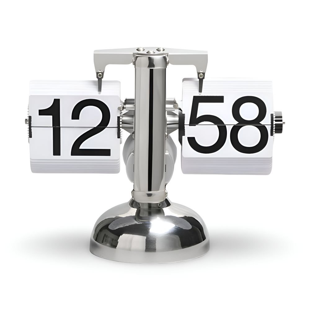 Simple Flip Clock with Auto Flip Mechanism