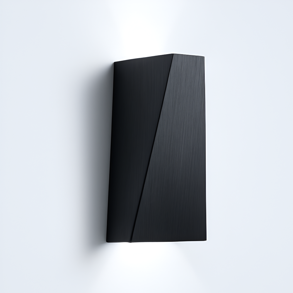 Contemporary LED Wall Sconce - Thin Dual Light Fixture