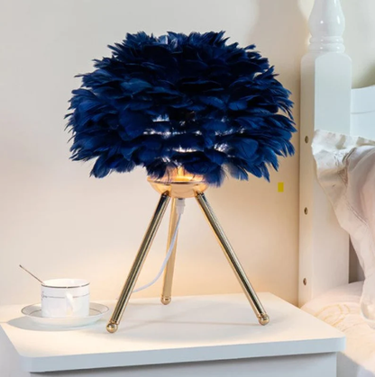 Soft Touch Table Lamp with Plush Shades in Modern Home Lighting
