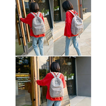 Pastel Pink Plush Backpack