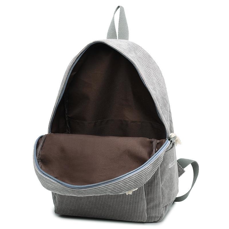 Pastel Pink Plush Backpack