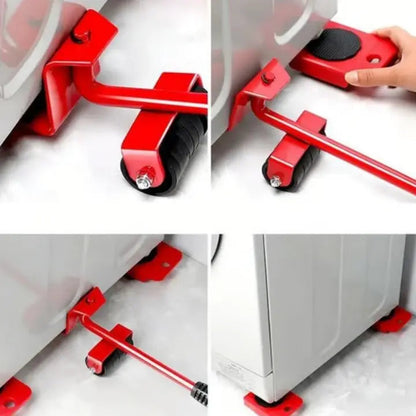 Furniture Mover Slider Kit with Smooth Wheels