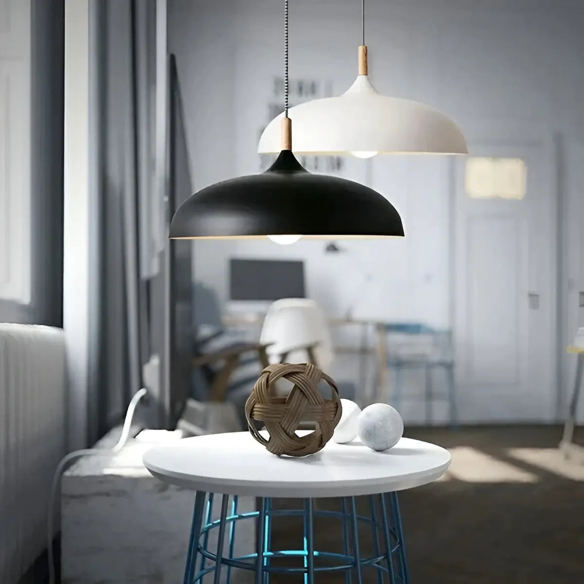 Stylish Wood LED Ceiling Lamp Fixtures - Luxicro