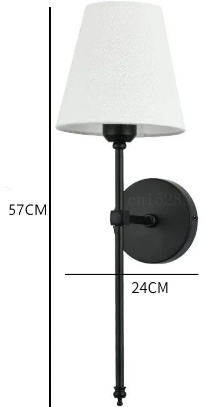 Warm Traditional LED Wall Sconce American Style
