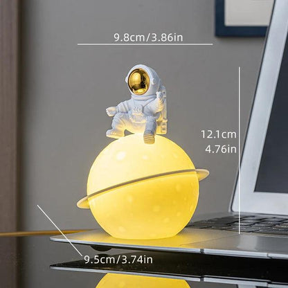 Colorful Space Decor Night Light Figurine