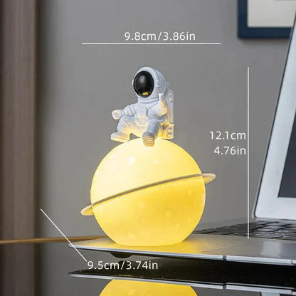 Colorful Space Decor Night Light Figurine