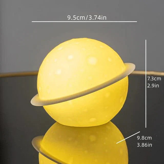 Colorful Space Decor Night Light Figurine - Luxicro