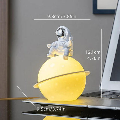 Colorful Space Decor Night Light Figurine