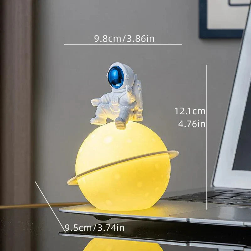 Colorful Space Decor Night Light Figurine