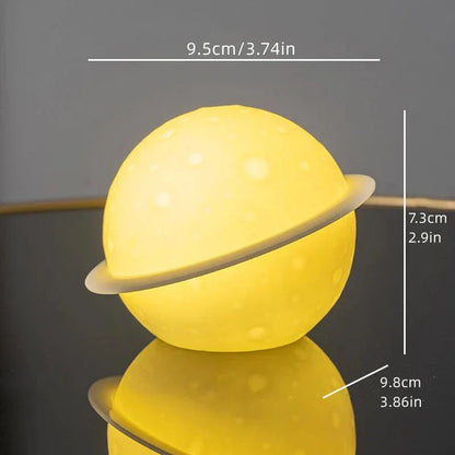 Colorful Space Decor Night Light Figurine