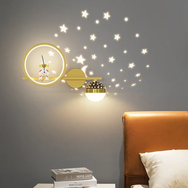 Cozy Childrens Bedroom Lamp Soft Lighting