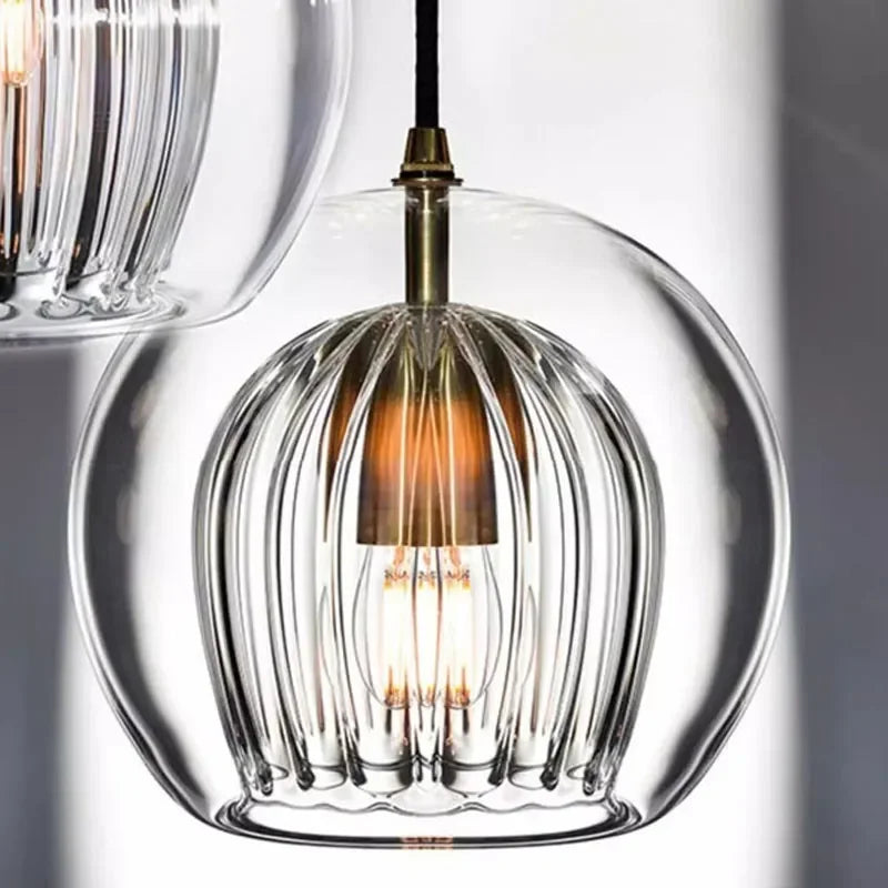 Stylish Glass Pendant Lighting Fixture