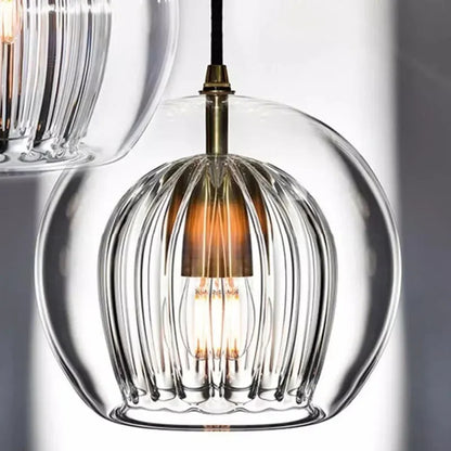 Stylish Glass Pendant Lighting Fixture