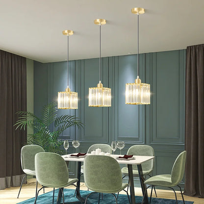 Dazzling Glass Hanging Light Pendant