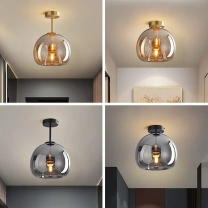 Simple Elegant Glass Ceiling Lamp - Luxicro
