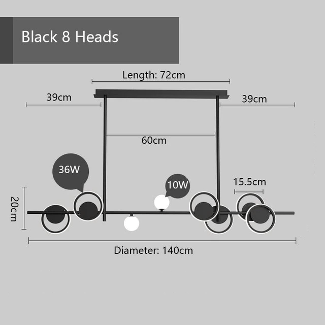 Modern Twist LED Pendant Ceiling Light Fixture