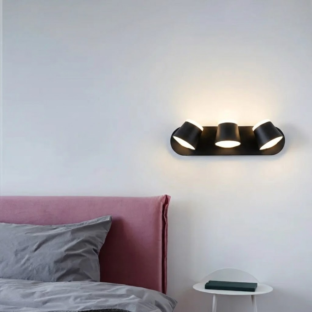 Flexible LED Wall Lamp with Adjustable Brightness