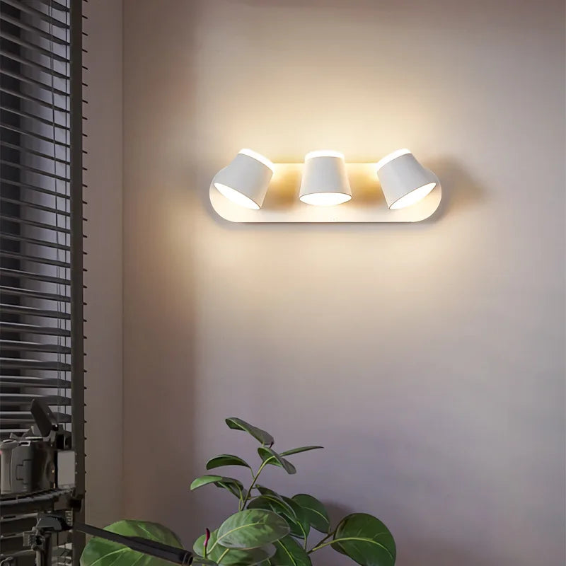 Flexible LED Wall Lamp with Adjustable Brightness