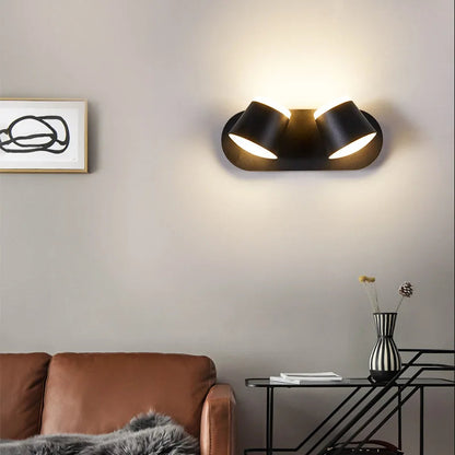 Flexible LED Wall Lamp with Adjustable Brightness