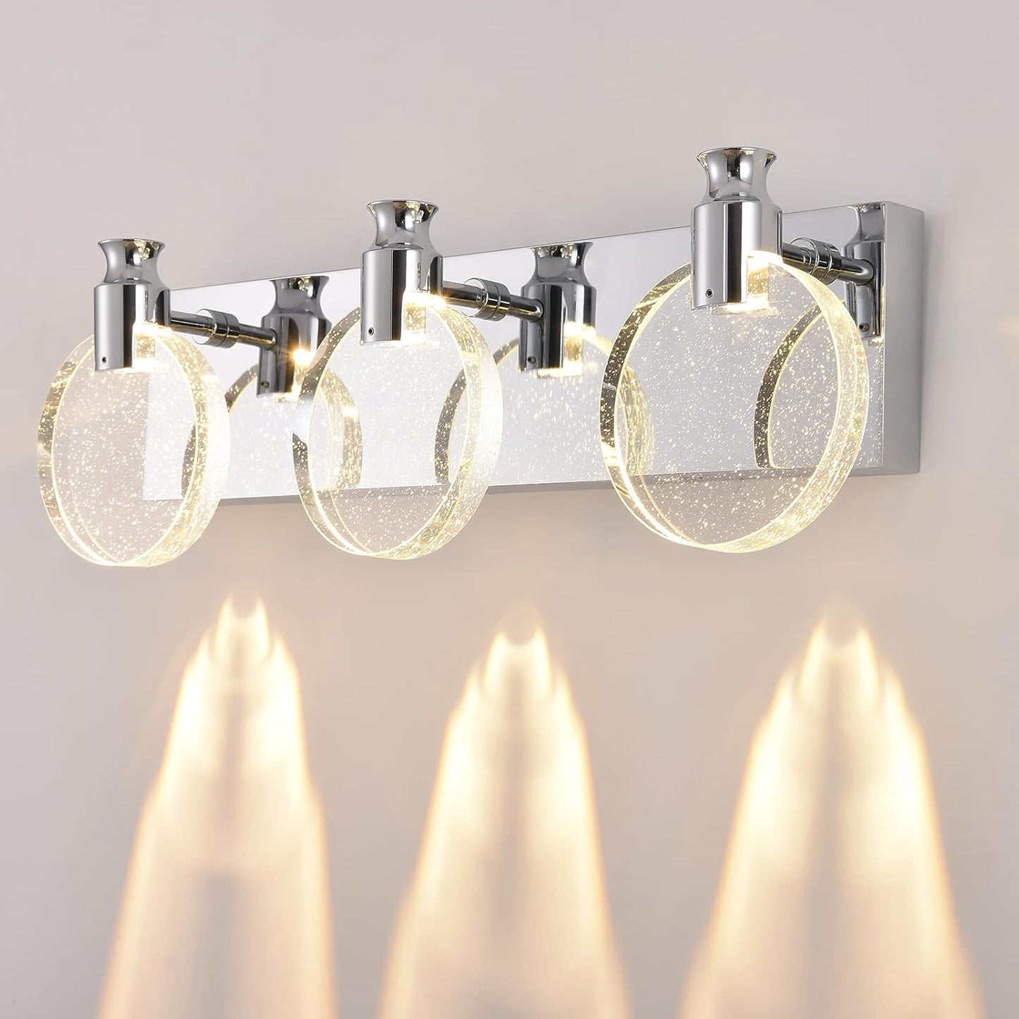 Elegant Glass LED Wall Light for Home