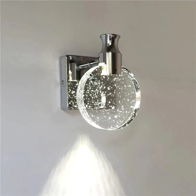 Elegant Glass LED Wall Light for Home