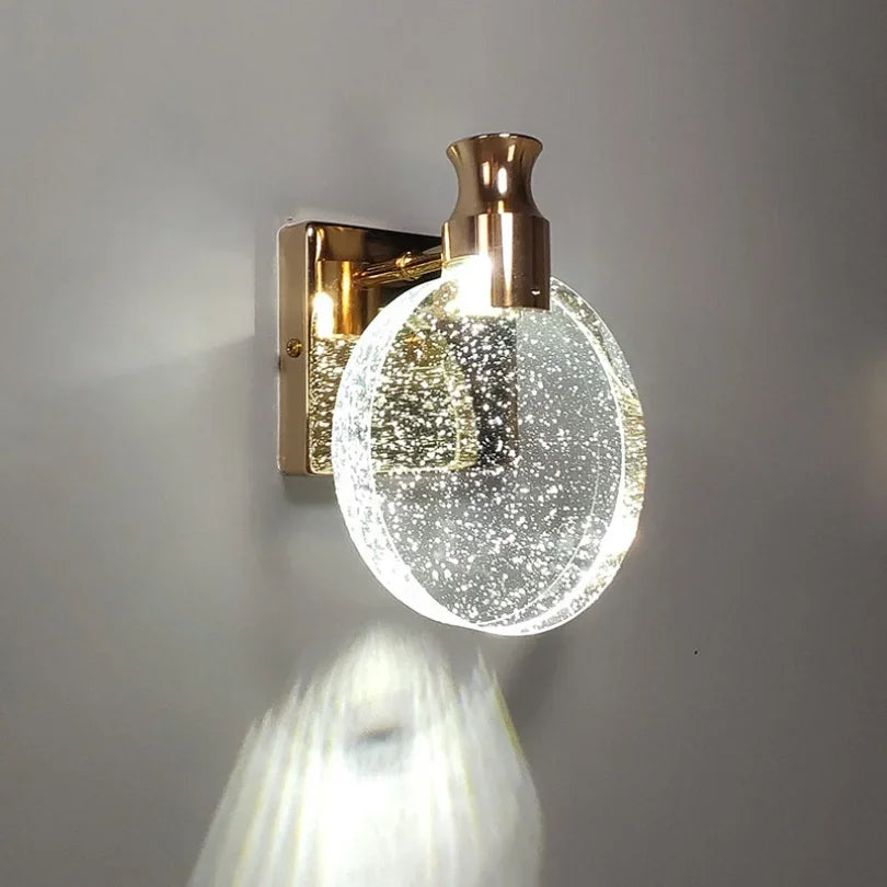 Contemporary Round LED Outdoor Wall Lamp - Luxicro