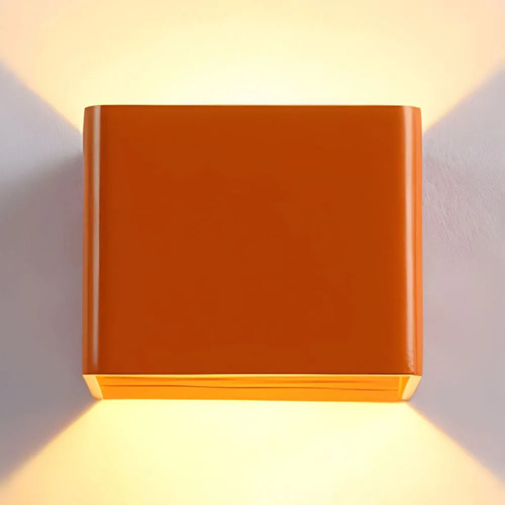 Contemporary Metal LED Wall Light Fixture