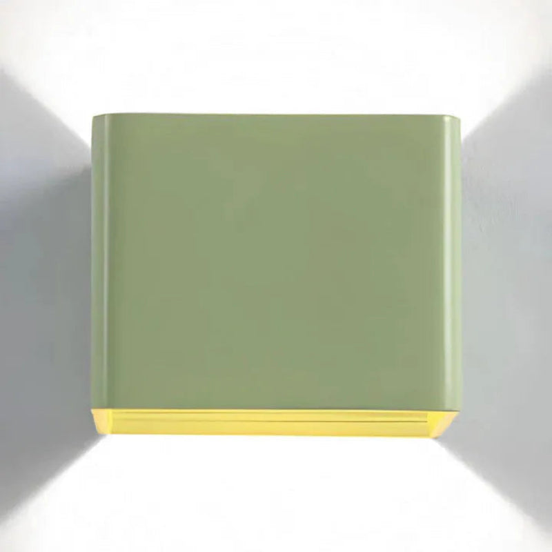 Contemporary Metal LED Wall Light Fixture
