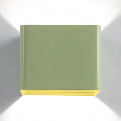 Contemporary Metal LED Wall Light Fixture