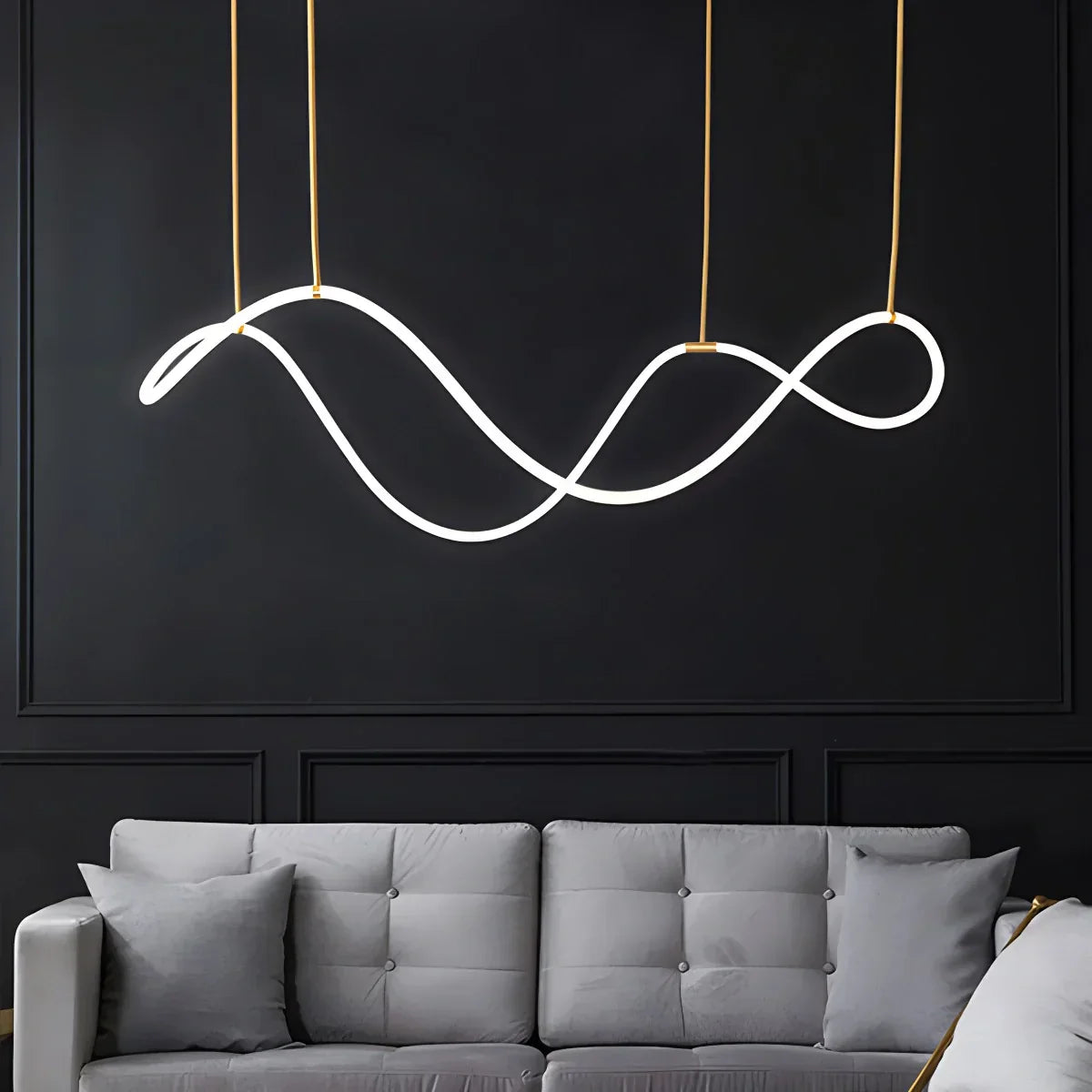 Stylish Hanging Led Pendant Light for Kitchen Island