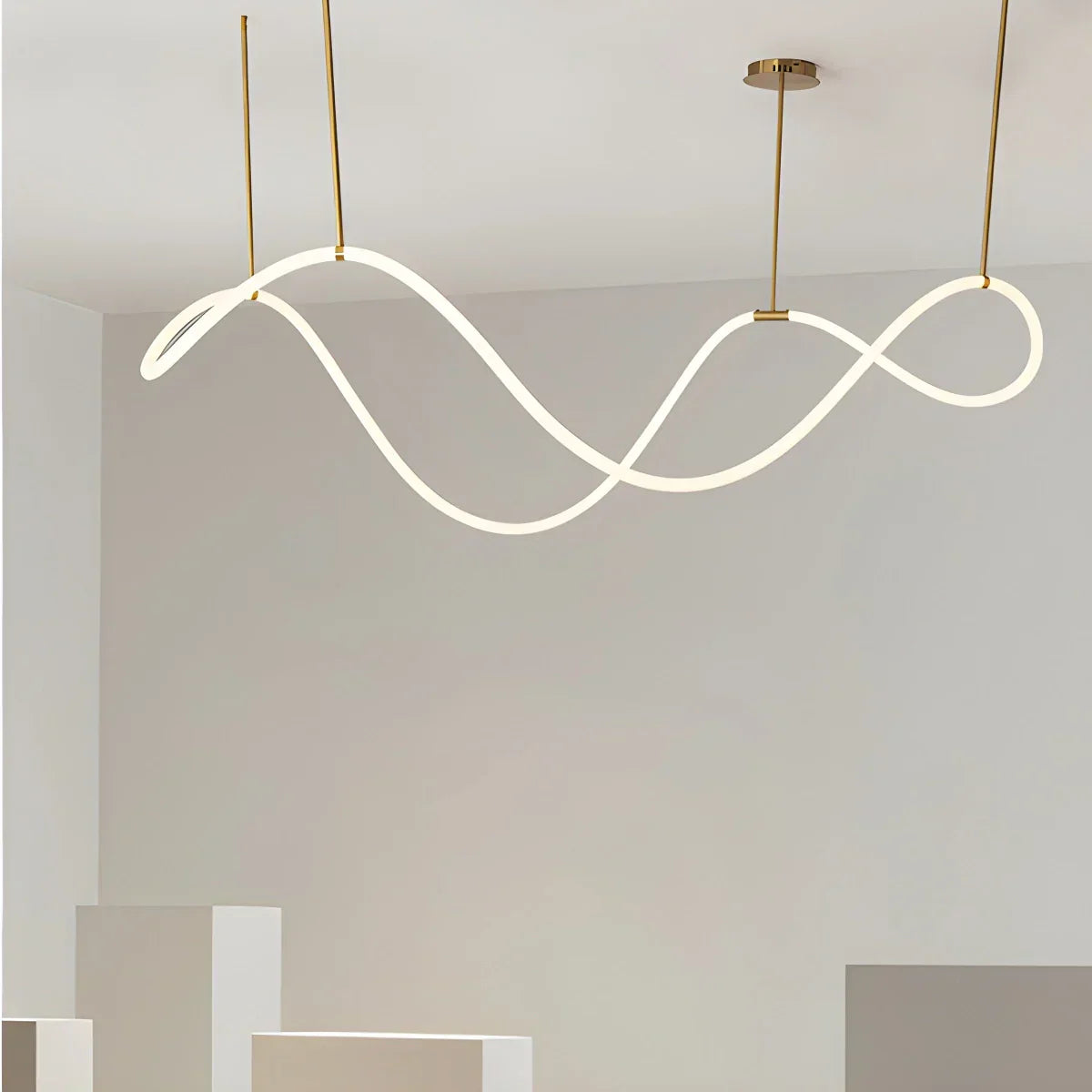 Stylish Hanging Led Pendant Light for Kitchen Island