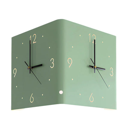 Sleek Digital Wall Clock with Automatic Night Light