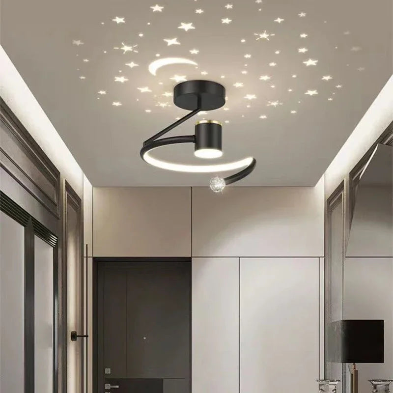 Cosmic LED Ceiling Lamp Twinkling Night Effect
