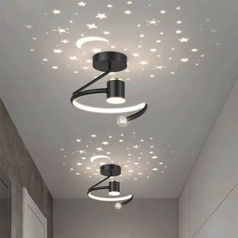 Cosmic LED Ceiling Lamp Twinkling Night Effect