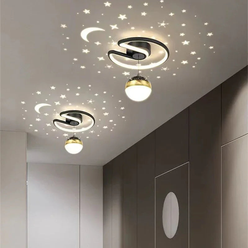 Cosmic LED Ceiling Lamp Twinkling Night Effect